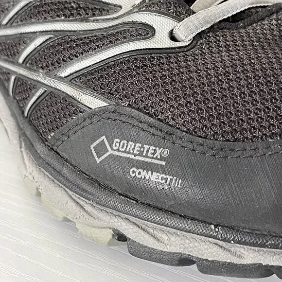 Merrell Bare Access GTX Womens Trail Running Hiking Shoes 10 Black Gray Silver - Picture 13 of 16